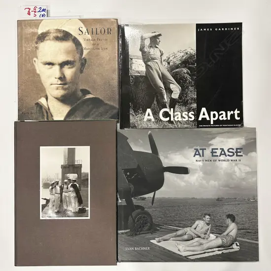 FOUR BOOKS: MILITARY & NAVAL NUDES